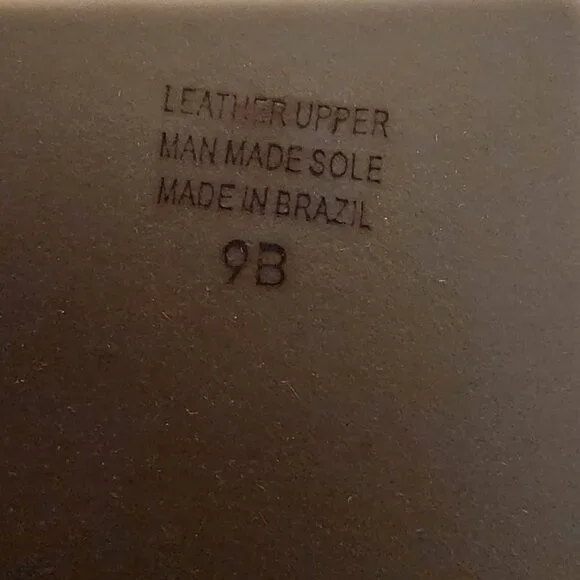 French Sole Cognac Leather Alibi Sandals NWT Size 9 - Picture 8 of 8